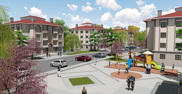 TOKİ SİVAS HAFİK 94 KONUT PROJESİ