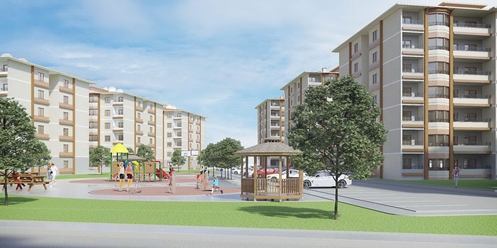 TOKİ ZONGULDAK 24 BLOK 388 DAİRE PROJEMİSİ 